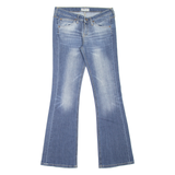 LEE Gale Womens Jeans Blue Regular Bootcut Stone Wash W30 L33