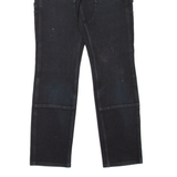 CARHARTT Carpenter Workwear Womens Jeans Black Slim Straight W29 L29