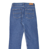 TOMMY JEANS TJ 1990 High Rise Cropped Womens Jeans Blue Straight W28 L27