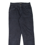 VALENTINO Mens Jeans Black Regular Straight W30 L32