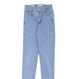 LEVI'S Mile High BIG E Womens Jeans Blue Slim Skinny W22 L30