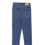 LEVI'S Mile High Womens Jeans Blue Slim Skinny Stone Wash W25 L32