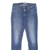 LEVI'S 711 Womens Jeans Blue Slim Skinny Stone Wash W27 L32