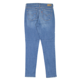 LEVI'S Modern Rise Womens Jeans Blue Slim Skinny Stone Wash W27 L30