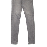 LEVI'S 310 Shaping Womens Jeans Grey Slim Skinny Stone Wash W27 L32
