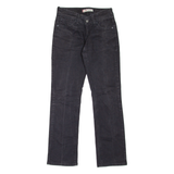 LEVI'S 470 Womens Jeans Black Regular Straight W27 L32