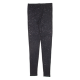 POUR MOI Sparkle Womens Leggings Black Viscose Skinny UK 8 W24 L28