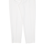 RIVER ISLAND Womens Trousers White Regular Tapered W28 L26