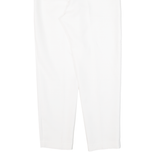RIVER ISLAND Womens Trousers White Regular Tapered W28 L26