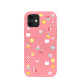 Bubblegum Pink Pretty Picnic iPhone 12/ iPhone 12 Pro Case