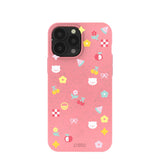 Bubblegum Pink Pretty Picnic iPhone 13 Pro Max Case