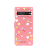 Bubblegum Pink Pretty Picnic Google Pixel 7 Case