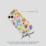 Seashell Pup Bloom iPhone 13 Mini Case