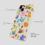 Seashell Pup Bloom iPhone 15 Plus Case