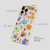 Seashell Pup Bloom iPhone 15 Pro Max Case