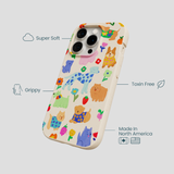 Seashell Pup Bloom iPhone 15 Pro Case