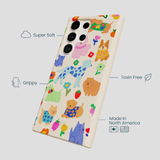 Seashell Pup Bloom Samsung Galaxy S24 Ultra Case