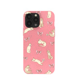 Bubblegum Pink Purrfection iPhone 13 Pro Max Case