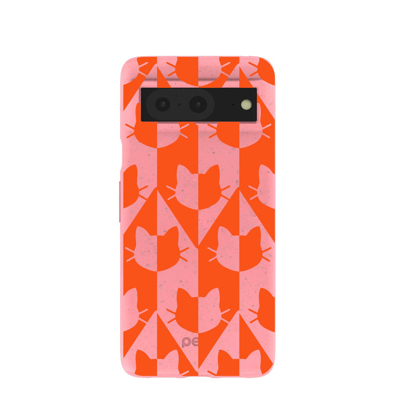 Bubblegum Pink Purr Google Pixel 8 Case