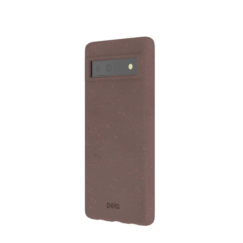 Chocolate Brown Google Pixel 7 a Phone Case