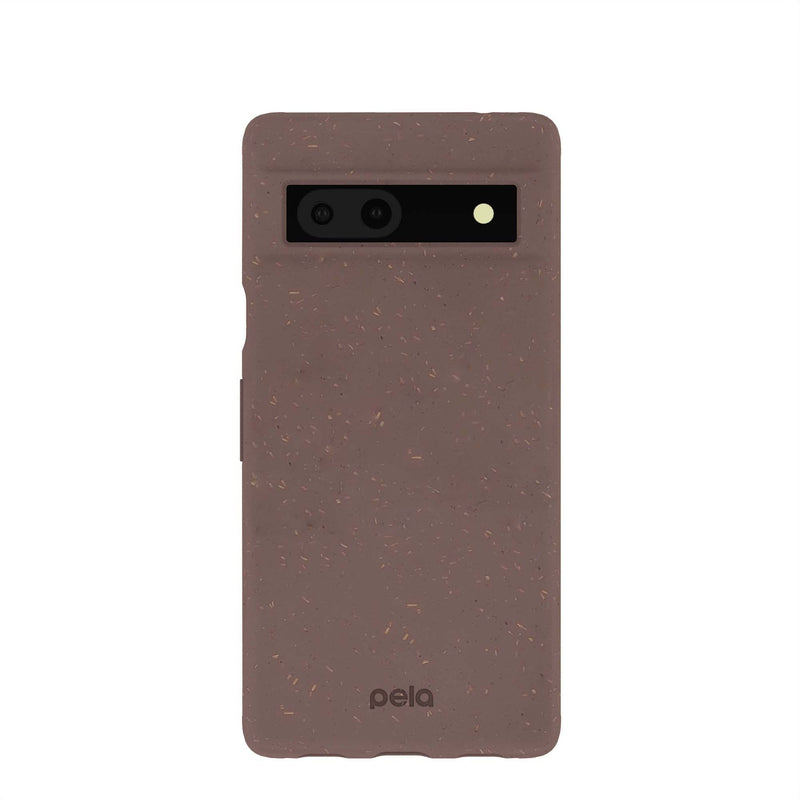 Chocolate Brown Google Pixel 7 a Phone Case