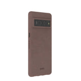 Chocolate Brown Google Pixel 7 Pro Phone Case