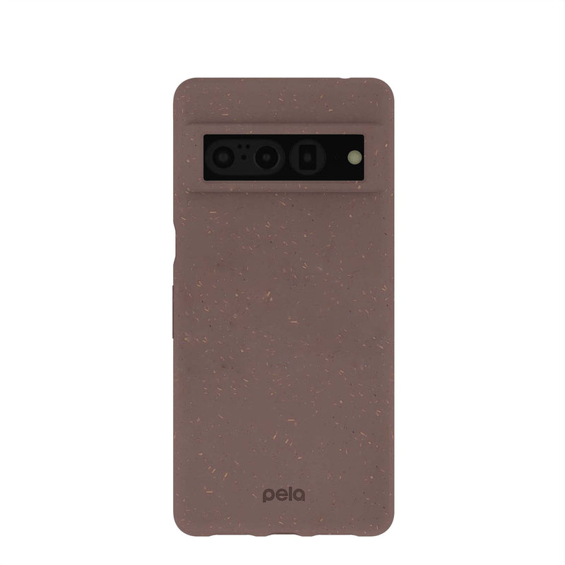 Chocolate Brown Google Pixel 7 Pro Phone Case