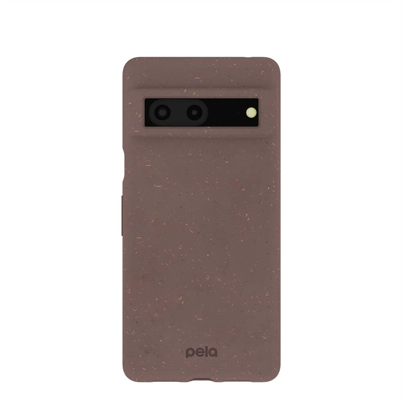 Chocolate Brown Google Pixel 7 Phone Case