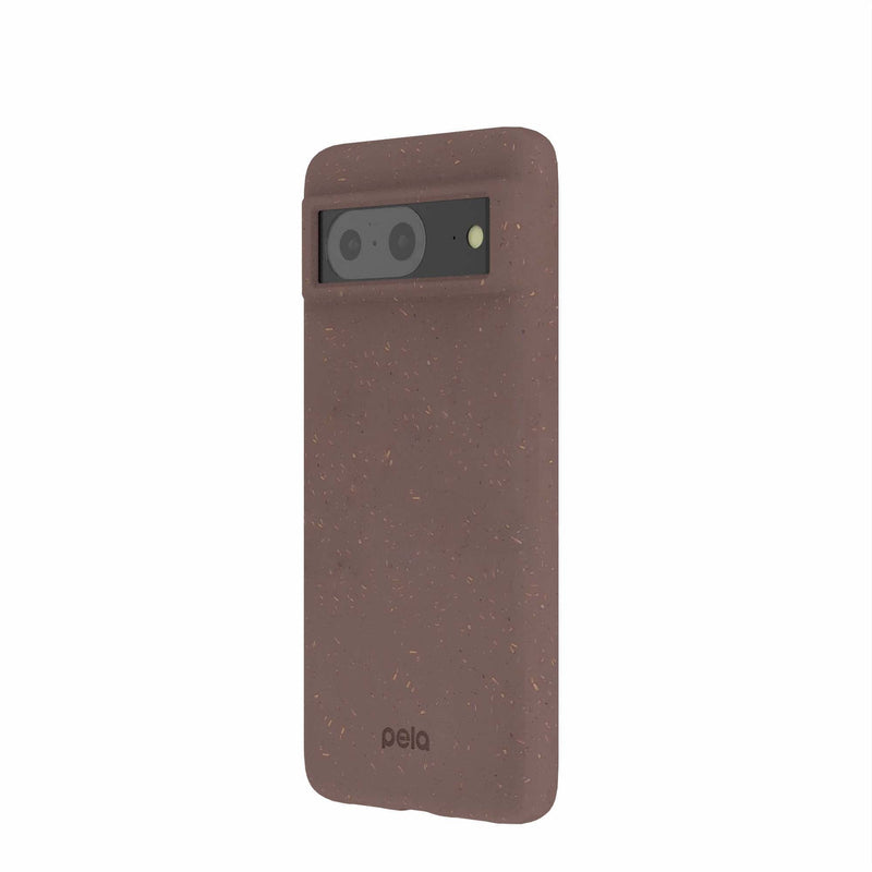 Chocolate Brown Google Pixel 8 Phone Case