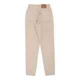 512 Levis Jeans - 24W UK 6 Beige Cotton