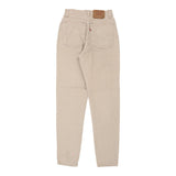 512 Levis Jeans - 24W UK 6 Beige Cotton