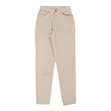512 Levis Jeans - 24W UK 6 Beige Cotton