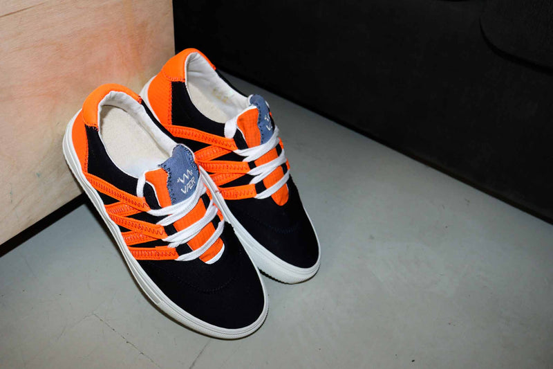 STARK Black Orange Phoenix Sneaker