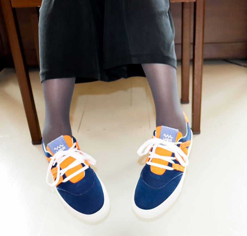 STARK Blue/Orange Phoenix Sneaker