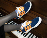 STARK Blue/Orange Phoenix Sneaker