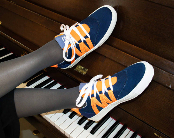 STARK Blue/Orange Phoenix Sneaker