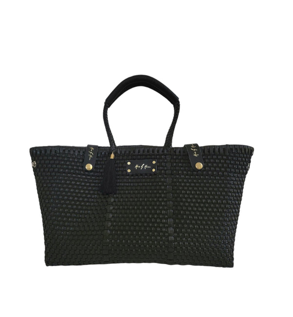 Less Pollution Convertible Handbag-Luxury Black