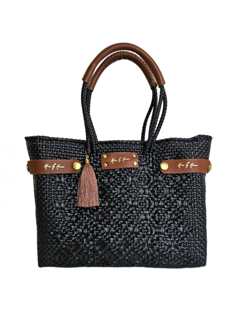 Mini Less Pollution Convertible Crossbody Bag - Black Pearl