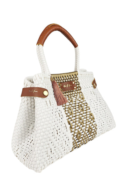 Less Pollution Convertible Handbag- Glow Gold