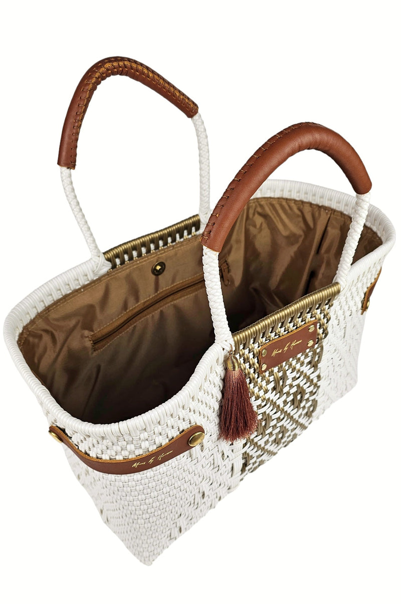 Less Pollution Convertible Handbag- Glow Gold