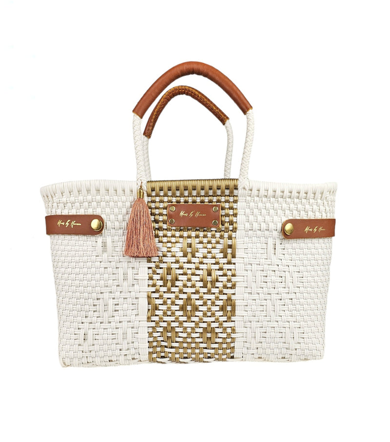 Less Pollution Convertible Handbag- Glow Gold