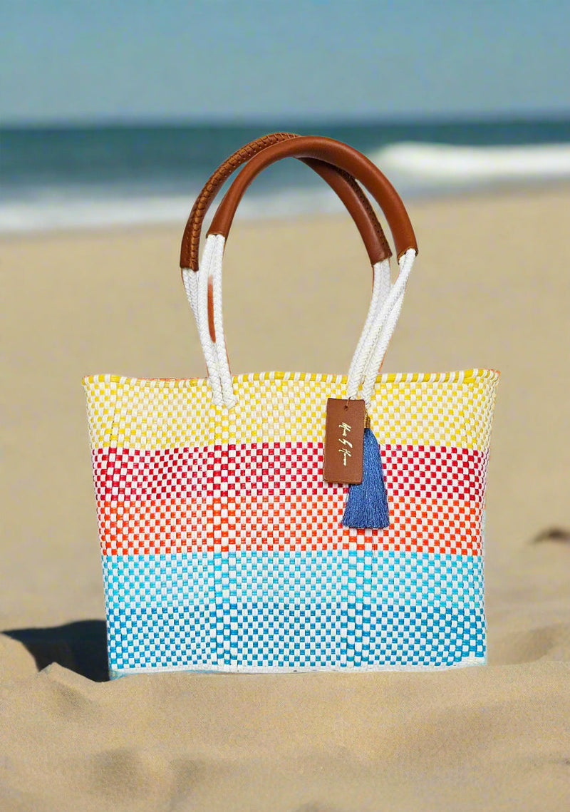 Mini-Sunrise Beach Tote Bag