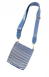 Milano Slim Crossbody Bag - Navy Blue