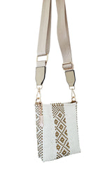 Milano Slim Crossbody Bag Glow Gold