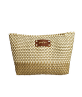 Bella Clutch Purse - Ivory Gold