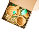 Bamboo Snail Plate Weaning Gift Set