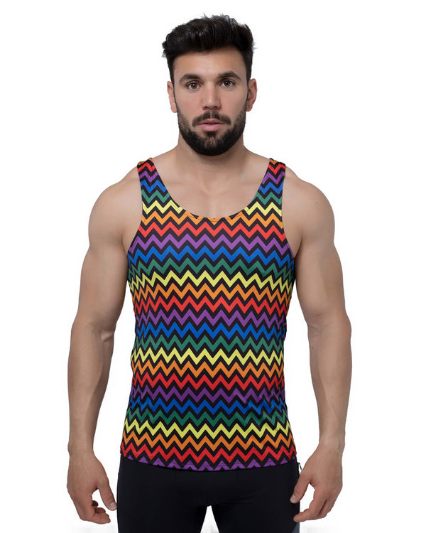 Pride Zigzag Tank Top