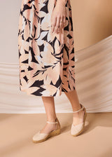 Pubol Canvas Espadrille Wedges