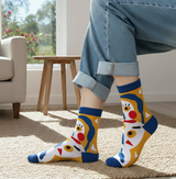Anyfootwear 3 Pairs Women’s Cartoon Holiday Cotton Socks Funny Gift Party
