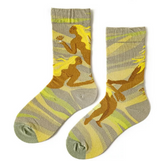 Anyfootwear 5 Pairs Size 5-9 Unisex Long Socks Cartoon Creative Women Print Design Warm Winter Socks Comfortable Casual Foot Accessories